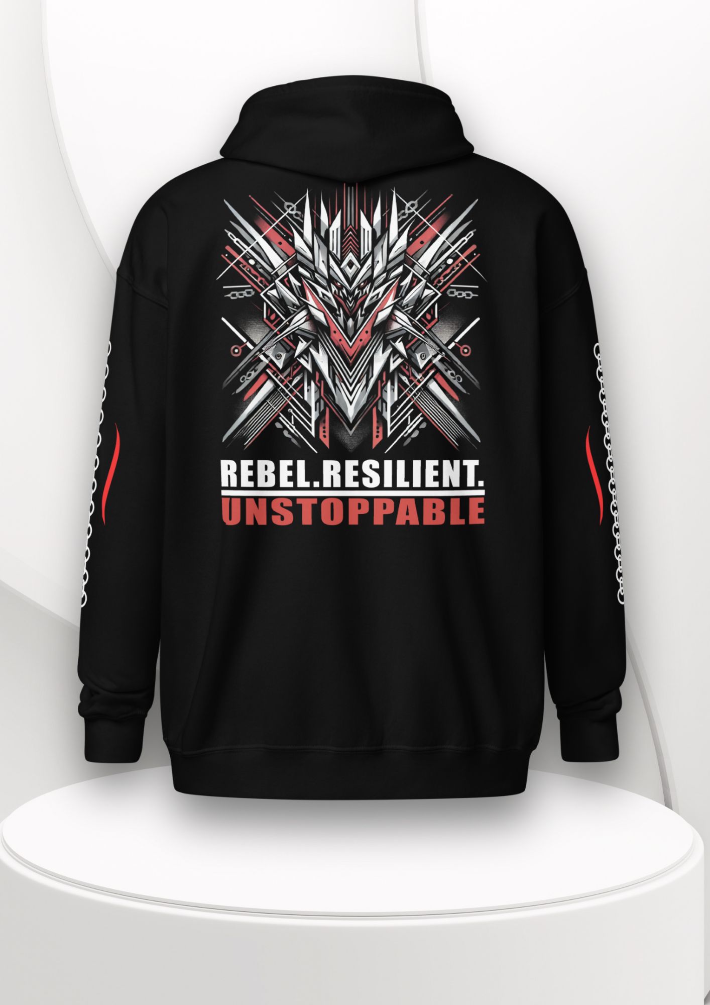 Secret Rule Unisex Heavy Blend Zip Hoodie – Rebel, Resilient, Unstoppable
