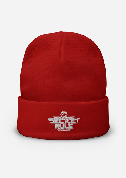 Secret Rule Beanie – Black & Red Variants | Official Band Merch