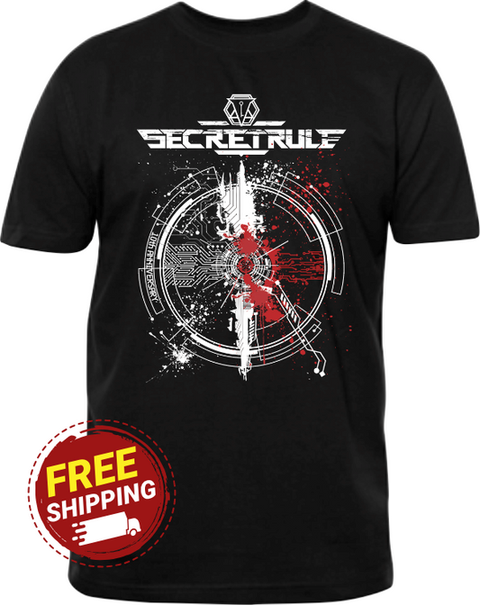 Secret Rule – Red Circuit T-Shirt