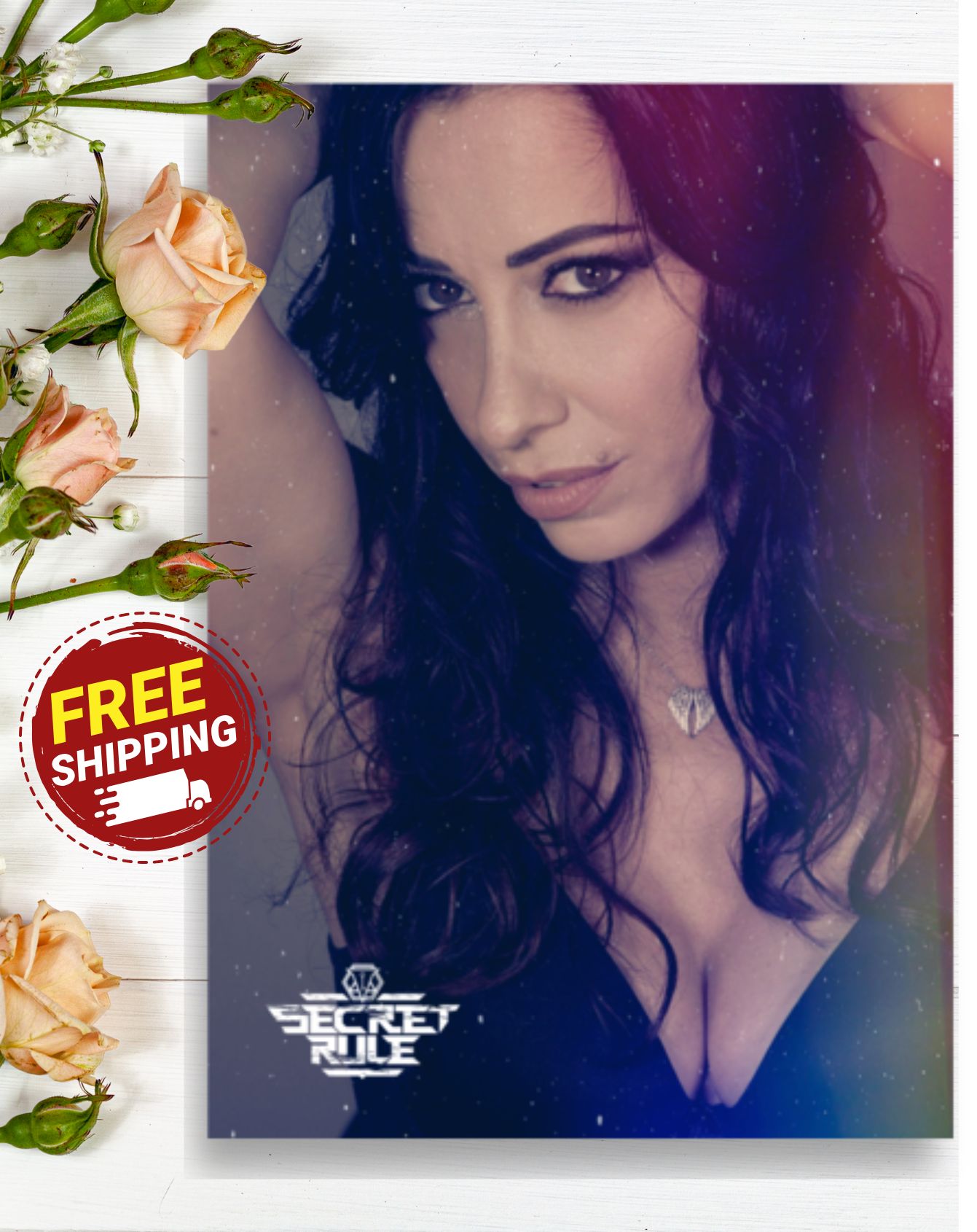 Angela Close-Up Poster – Exclusive A2 Matte Print | Official Secret Rule Merch