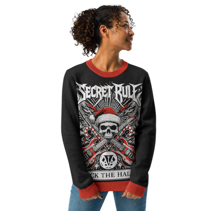Secret Rule – Rock the Halls Christmas Sweater