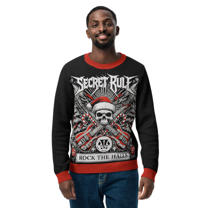 Secret Rule – Rock the Halls Christmas Sweater